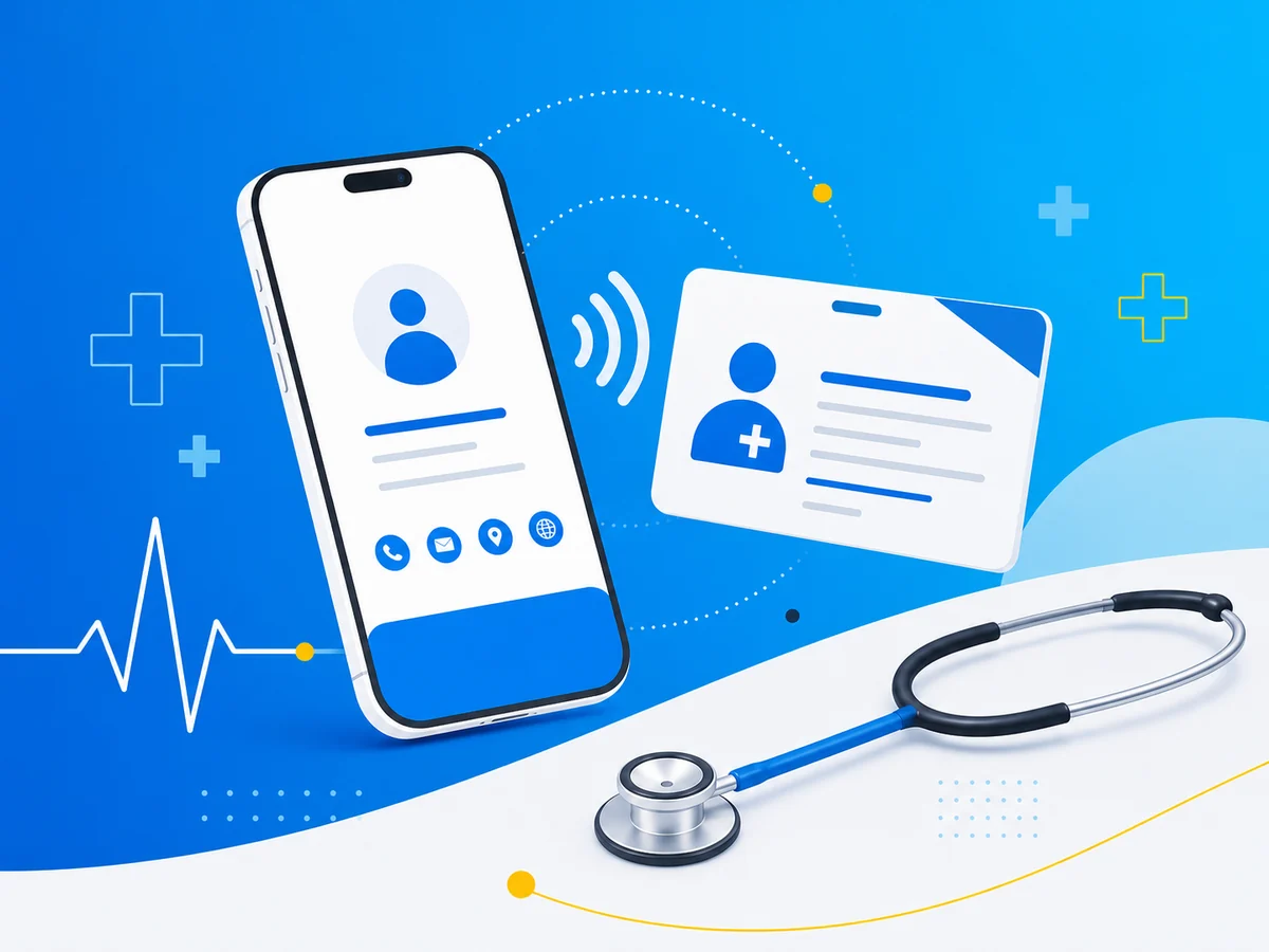 The Doctor's Digital Business Card: Why Healthcare Professionals Are Going Contactless