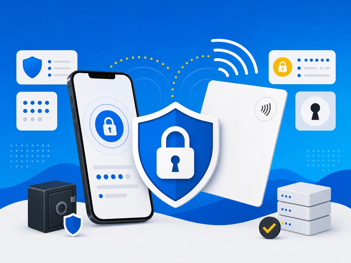 NFC Safe: Store Encrypted Secrets on Durable NFC Tags