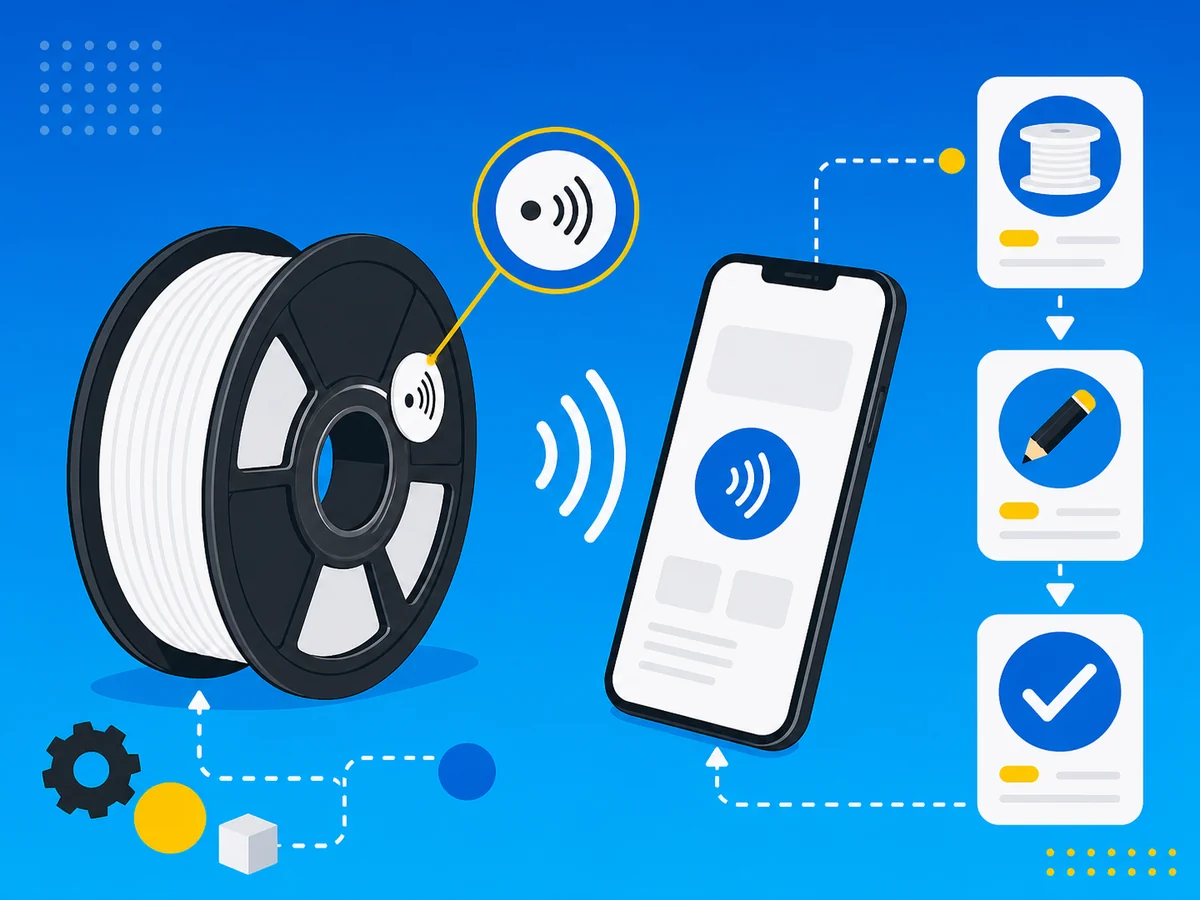 OpenPrintTag: How to Read & Write Smart 3D Printing Spools with Your Phone