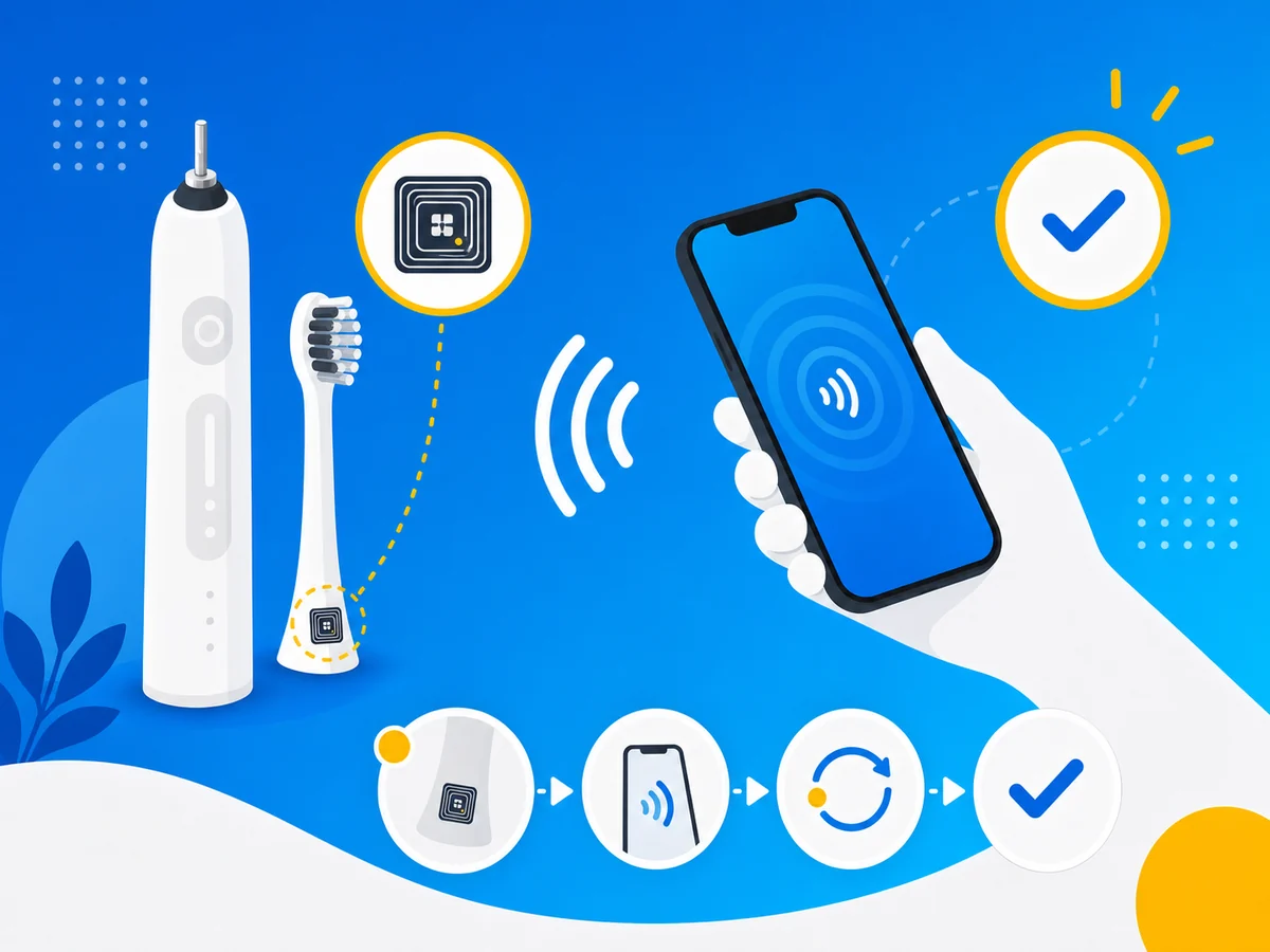How to Check and Reset Your Philips Sonicare Brush Head Counter with NFC
